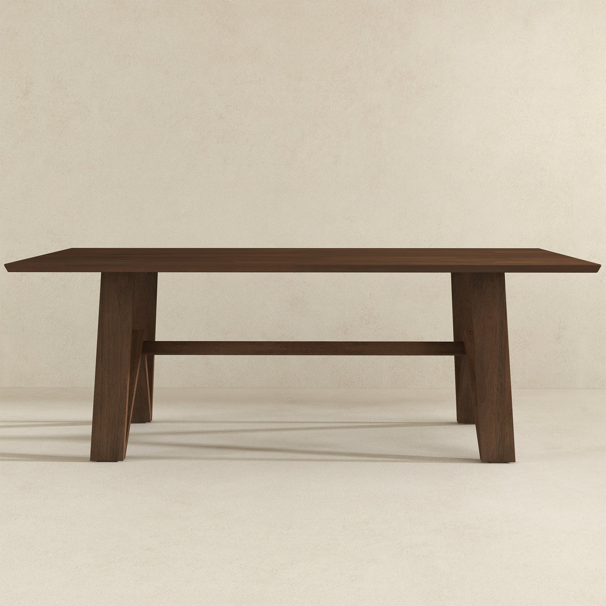 Trimont Solid Wood Dining Table | Modern Large Dining Furniture