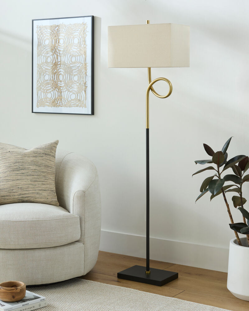 Manila Accent Floor Lamp - styleshot