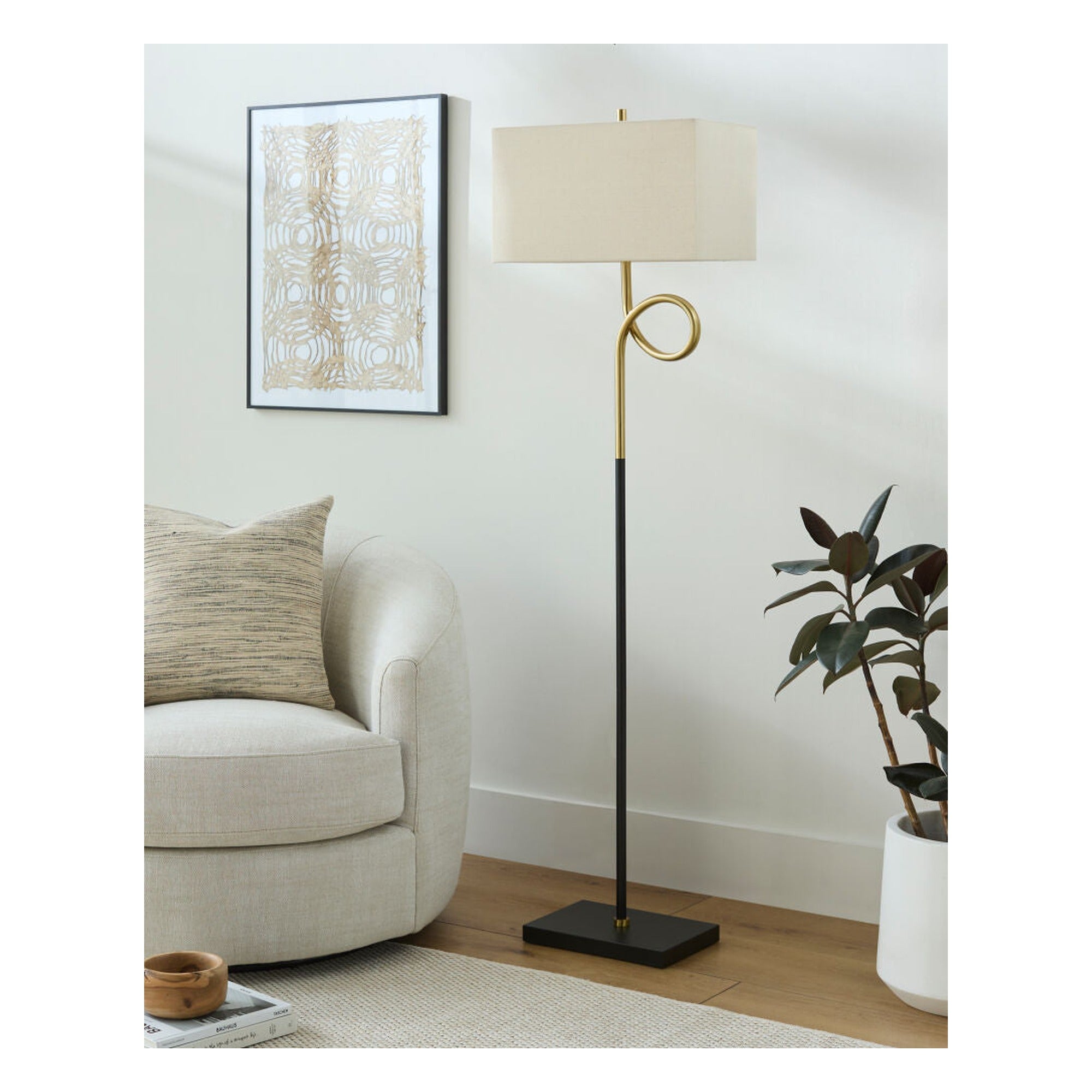 Manila Accent Floor Lamp - styleshot