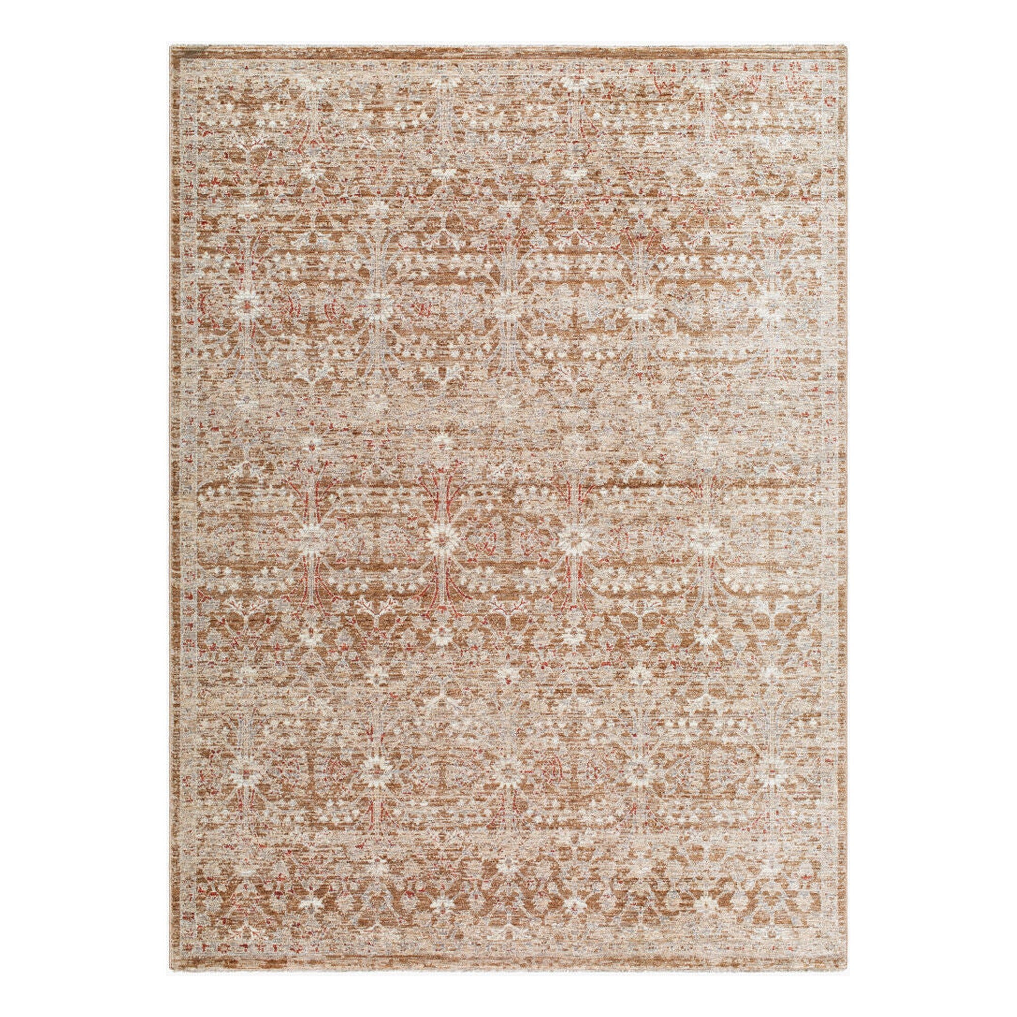 Misterio Plus Brown/Tan Machine Woven Rug MIP-2300 - 3'3" x 10'