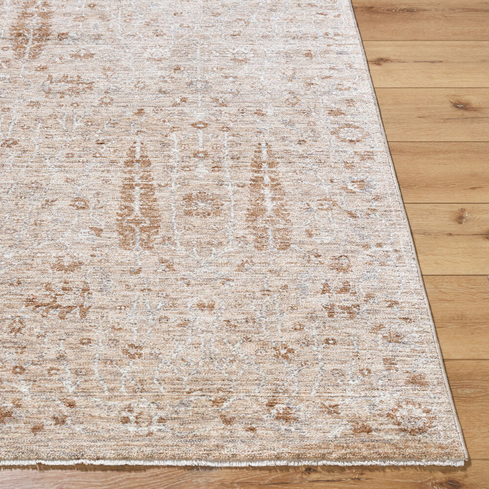 Misterio Plus Brown/Tan Machine Woven Rug MIP-2302 - front