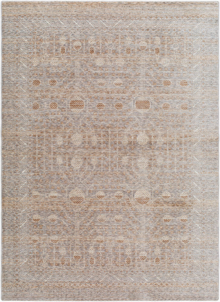 Misterio Plus Brown/Tan Machine Woven Rug MIP-2304 - 3'3" x 10'