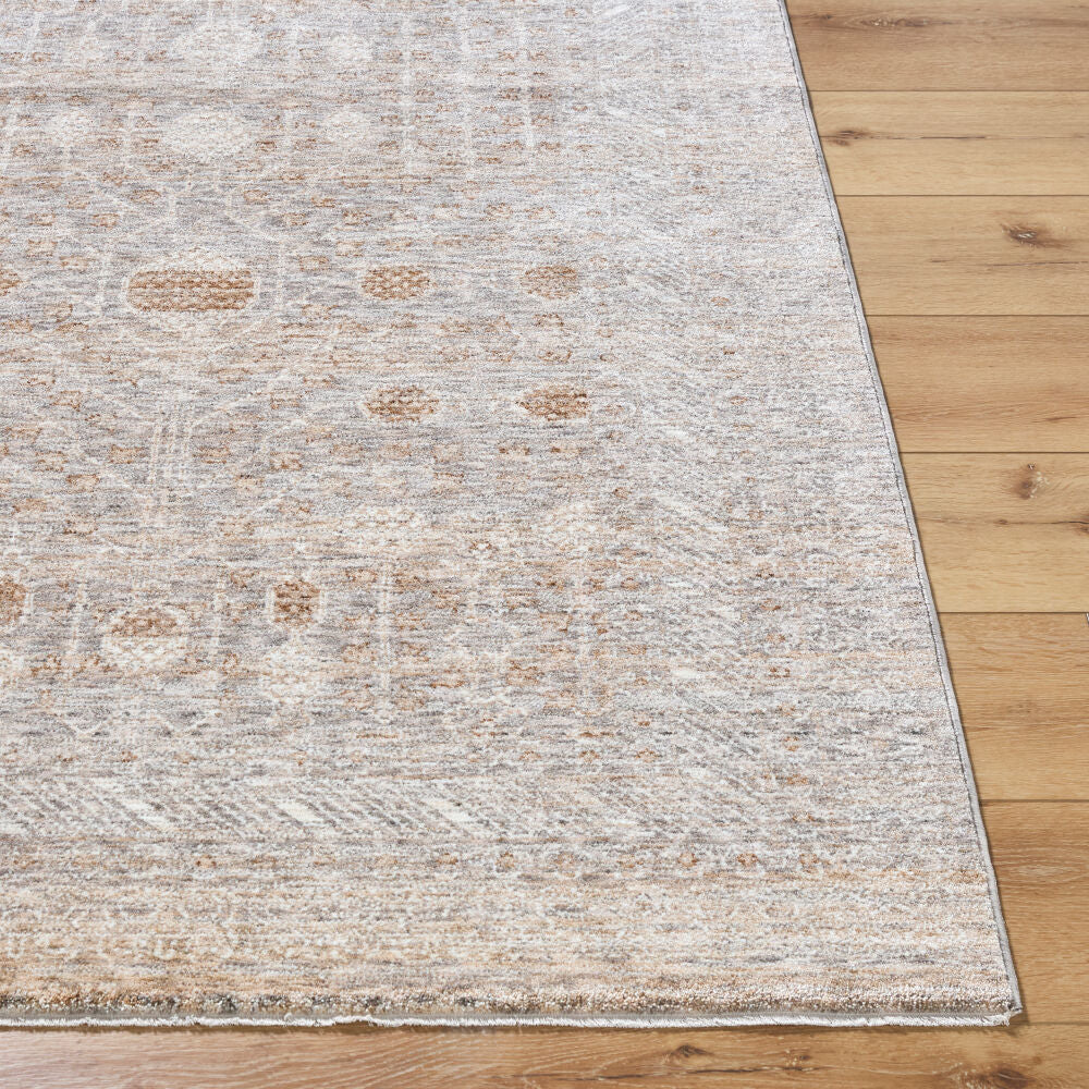 Misterio Plus Brown/Tan Machine Woven Rug MIP-2304 - front