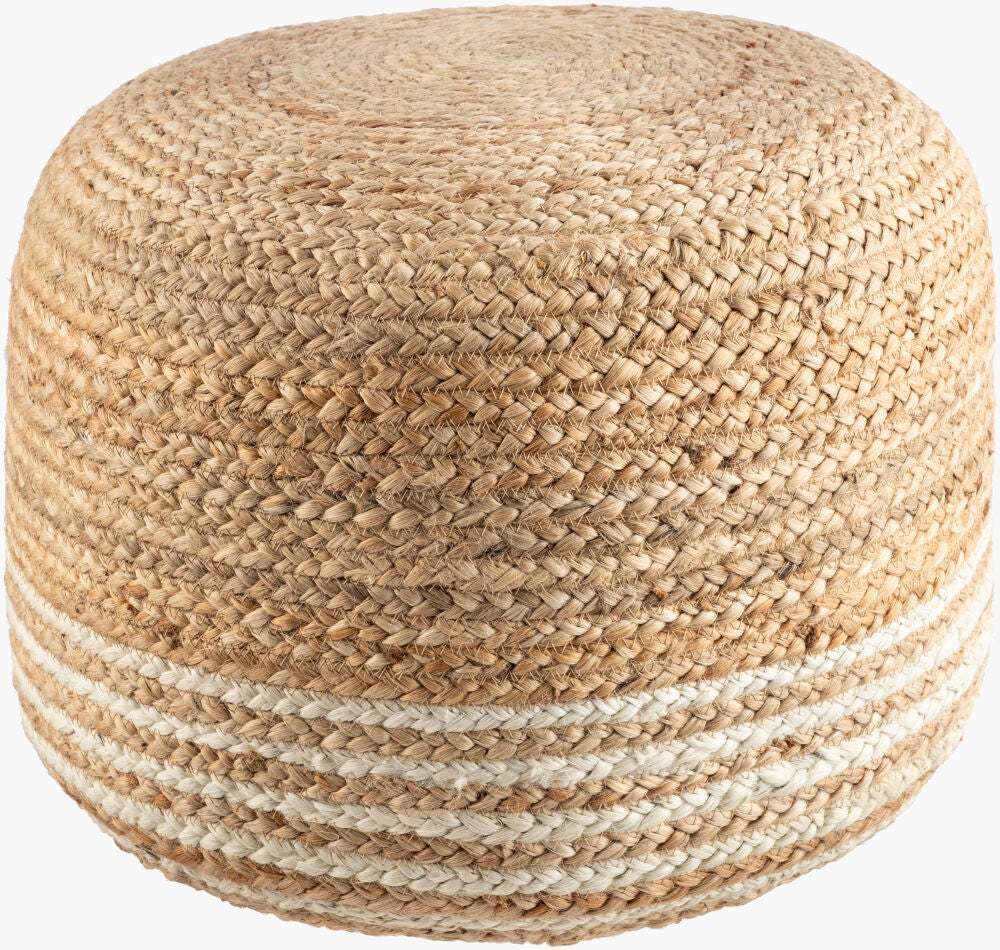Minsk Pouf - 14"H x 18"W x 18"D