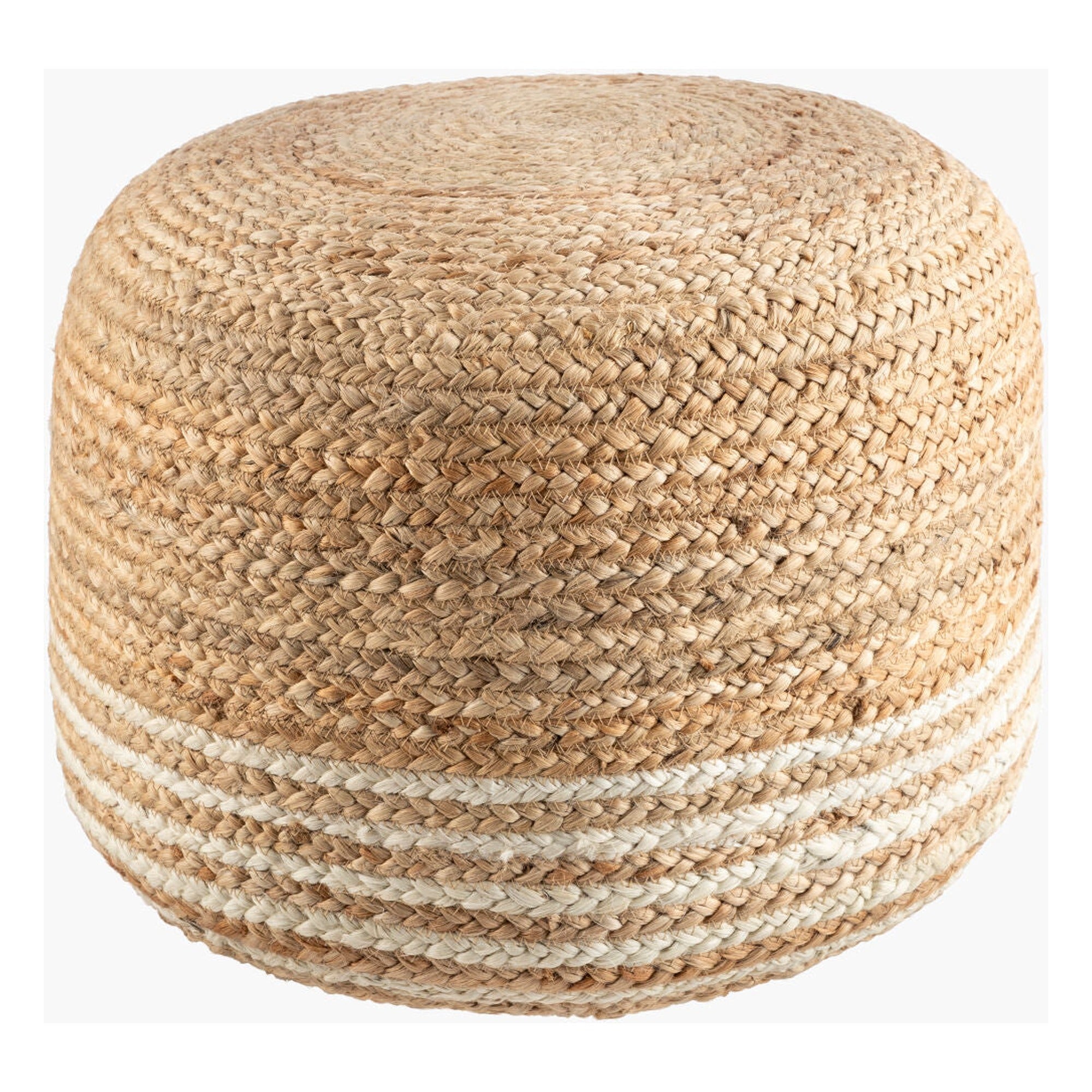 Minsk Pouf - 14"H x 18"W x 18"D