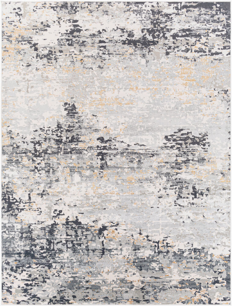 Milano Charcoal/Slate Machine Woven Rug MLN-2301 - 2' x 2'11"