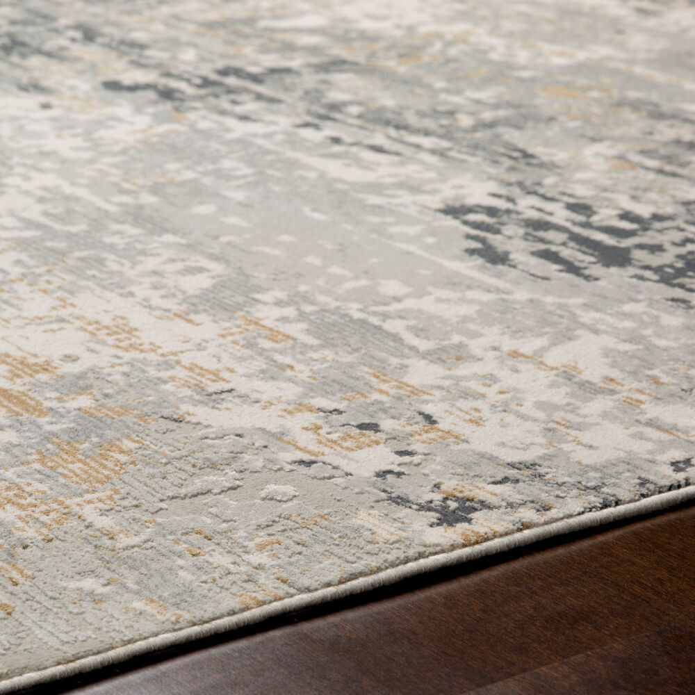 Milano Charcoal/Slate Machine Woven Rug MLN-2301 - texture