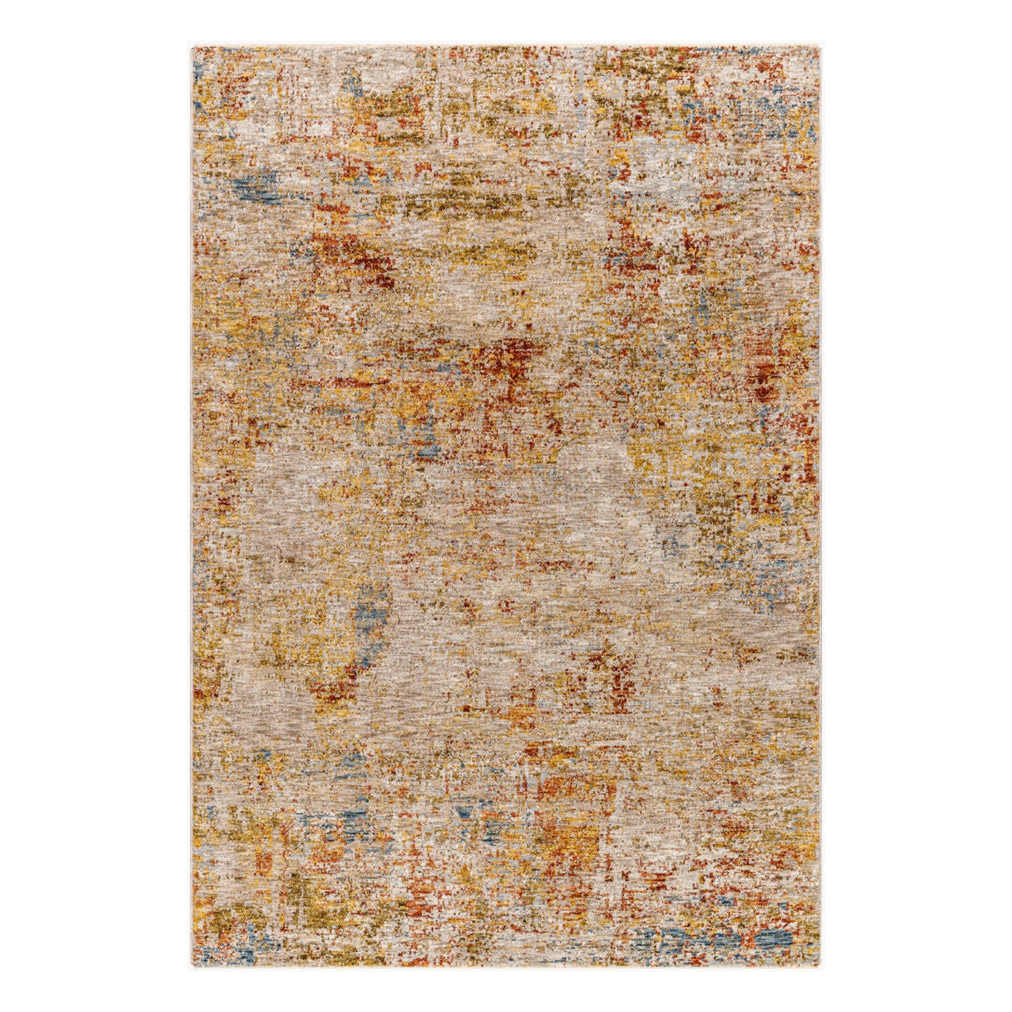 Mona Lisa Burgandy/Tan Machine Woven Rug MNI-2300 - 2'7" x 10'