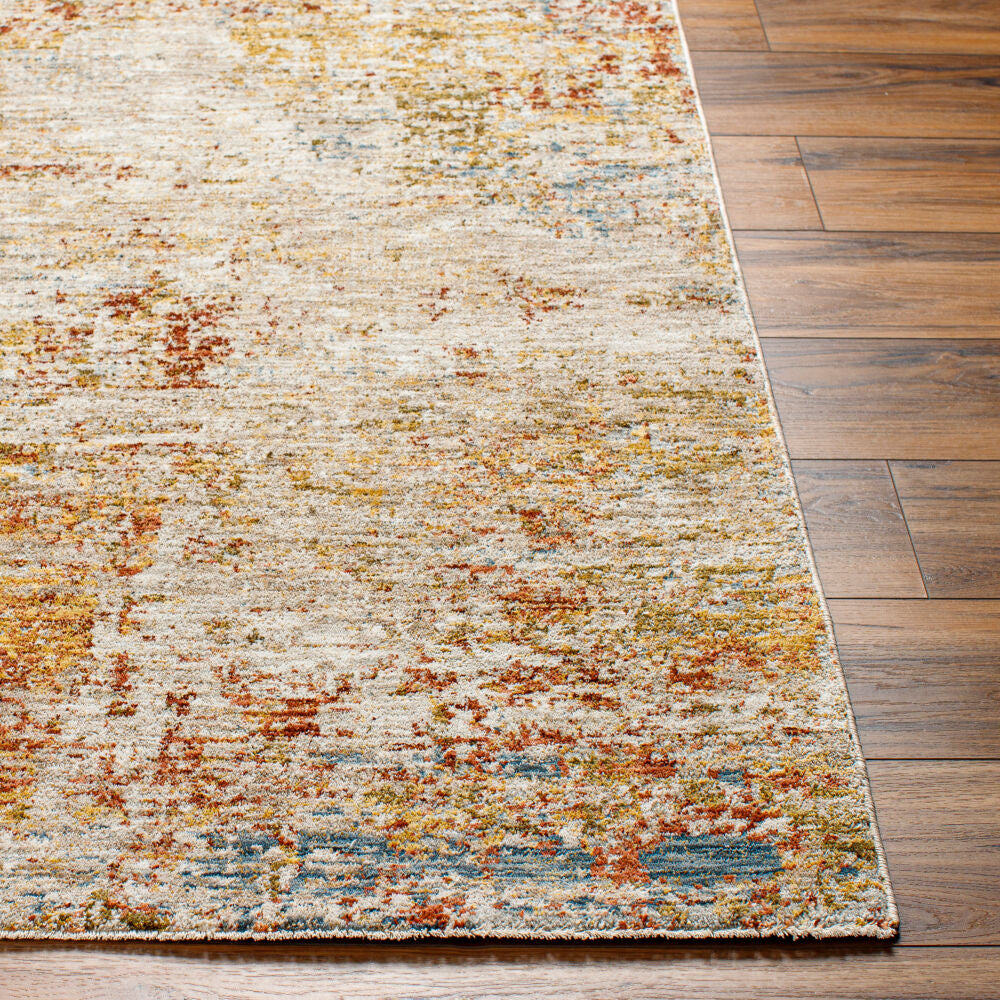 Mona Lisa Burgandy/Tan Machine Woven Rug MNI-2300 - front