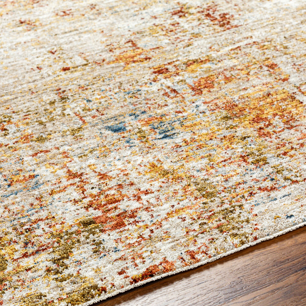 Mona Lisa Burgandy/Tan Machine Woven Rug MNI-2300 - texture
