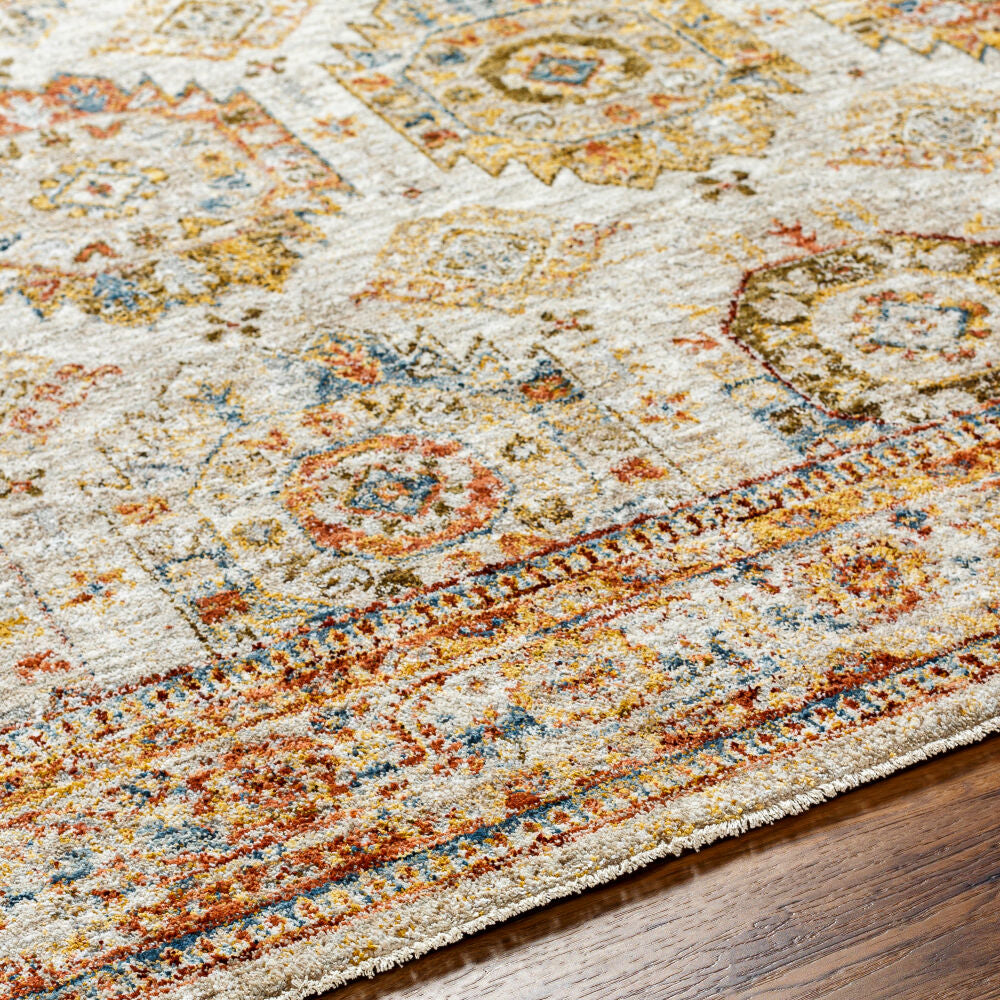 Mona Lisa Burgandy/Tan Machine Woven Rug MNI-2303 - texture