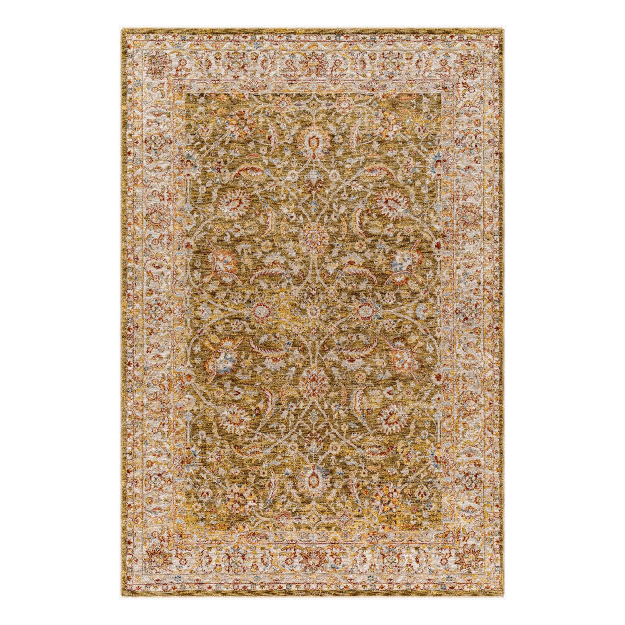 Mona Lisa Burgandy/Tan Machine Woven Rug MNI-2306 - 2'7" x 10'