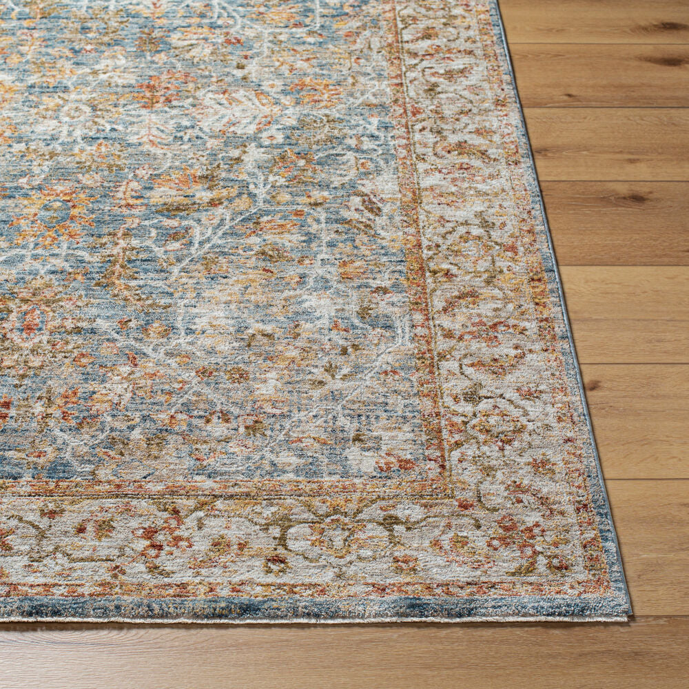 Mona Lisa Burgandy/Tan Machine Woven Rug MNI-2310 - front