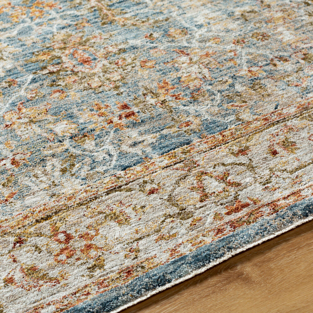 Mona Lisa Burgandy/Tan Machine Woven Rug MNI-2310 - texture