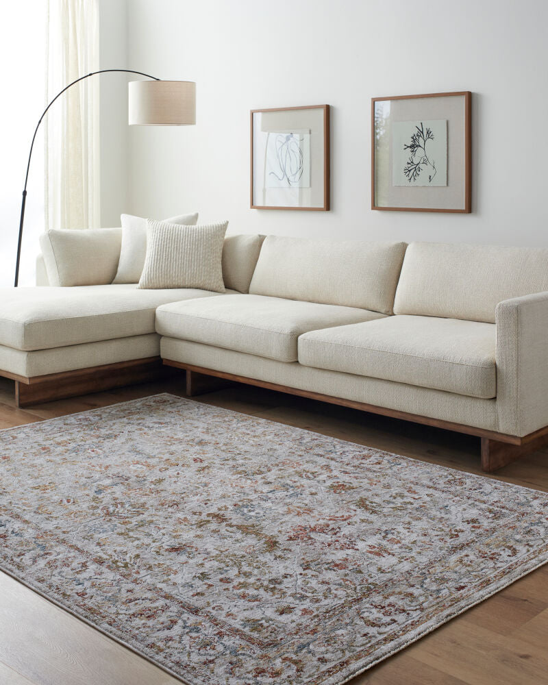 Mona Lisa Burgandy/Tan Machine Woven Rug MNI-2311 - roomscene