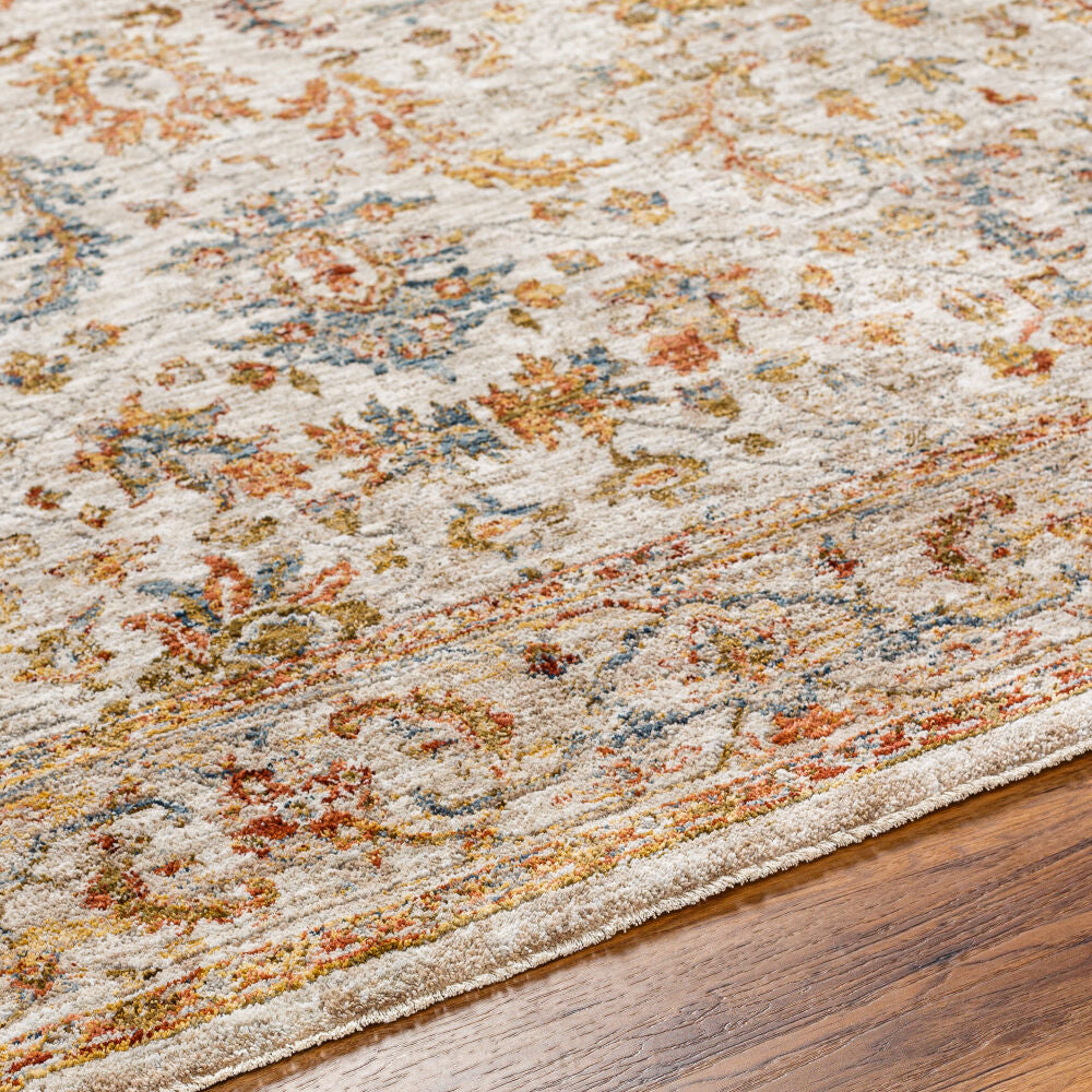 Mona Lisa Burgandy/Tan Machine Woven Rug MNI-2312 - texture