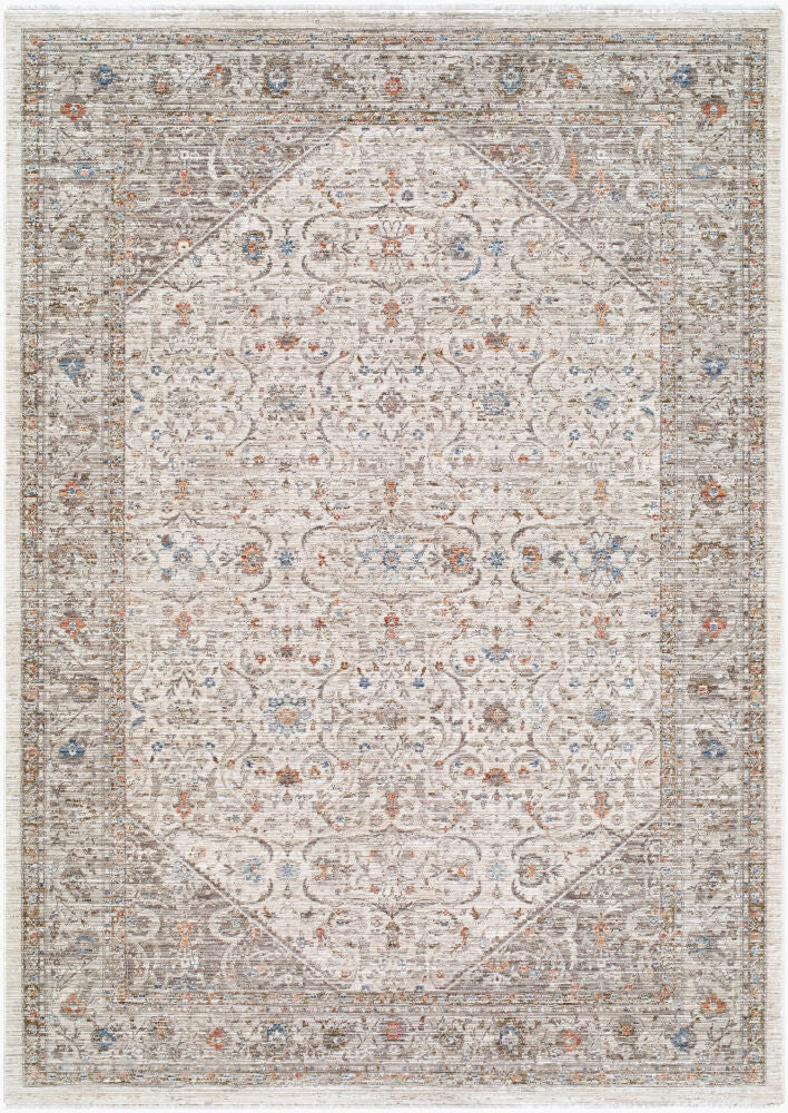 Montreux Denim/Tan Machine Woven Rug MNX-2300 - 6'7" x 9'6"