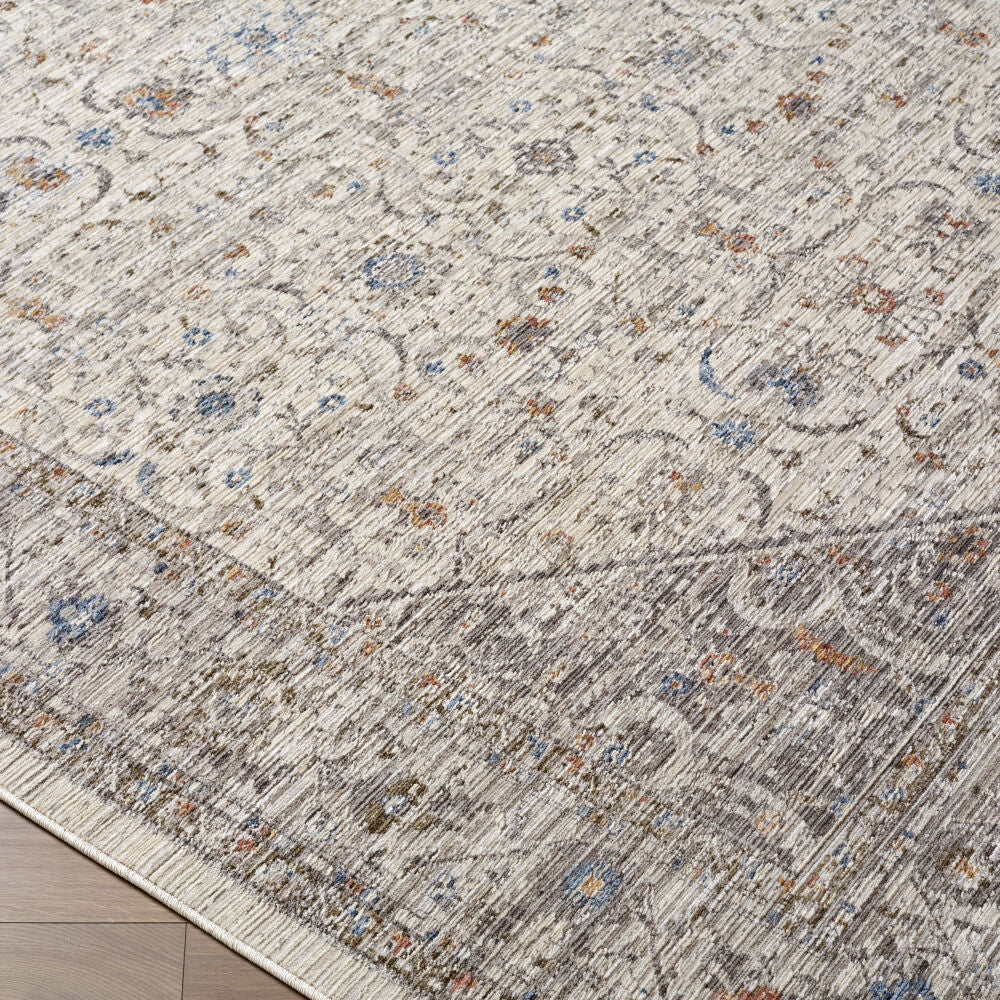 Montreux Denim/Tan Machine Woven Rug MNX-2300 - corner