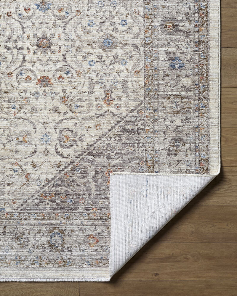 Montreux Denim/Tan Machine Woven Rug MNX-2300 - fold