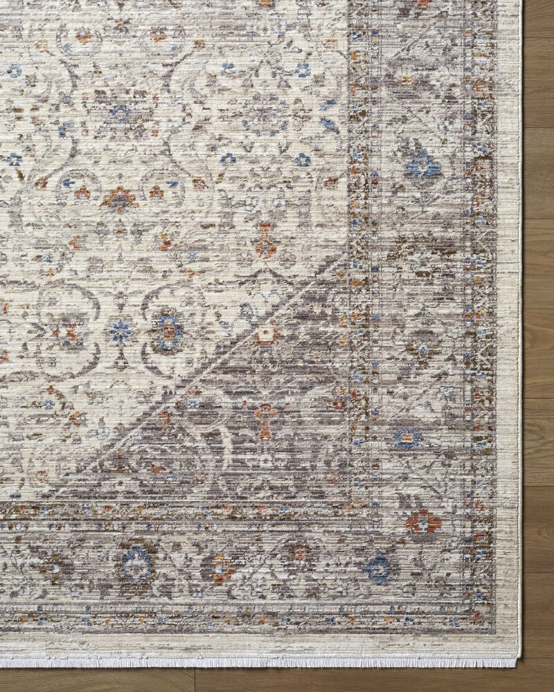 Montreux Denim/Tan Machine Woven Rug MNX-2300 - overhead