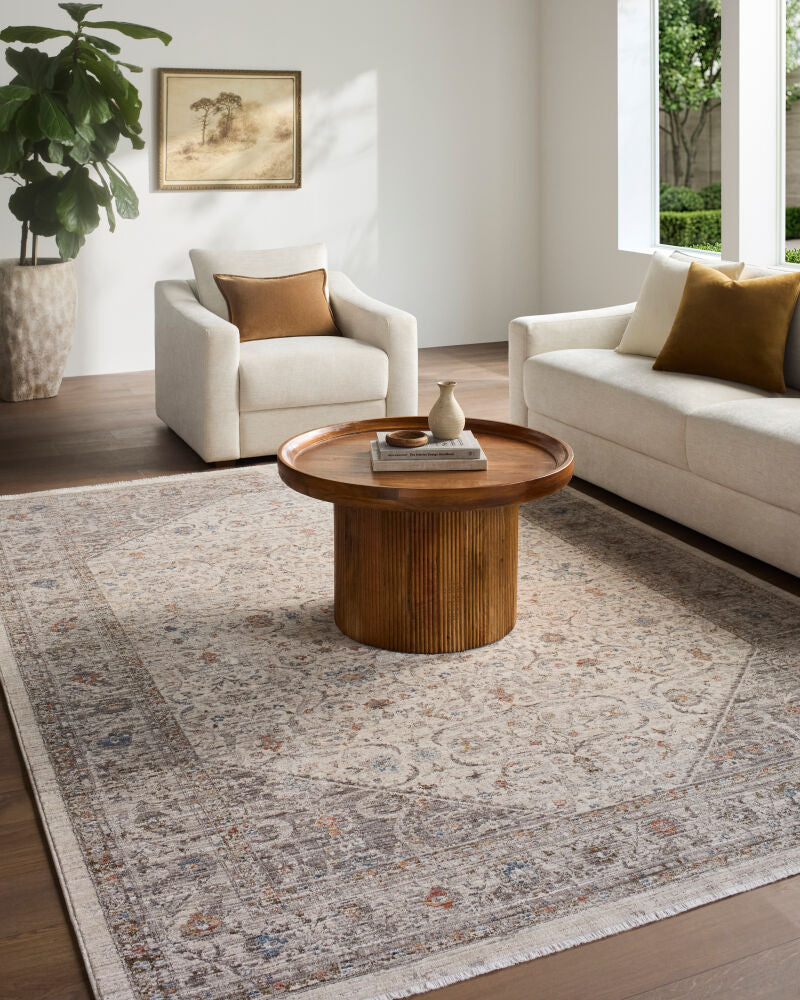 Montreux Denim/Tan Machine Woven Rug MNX-2300 - roomscene