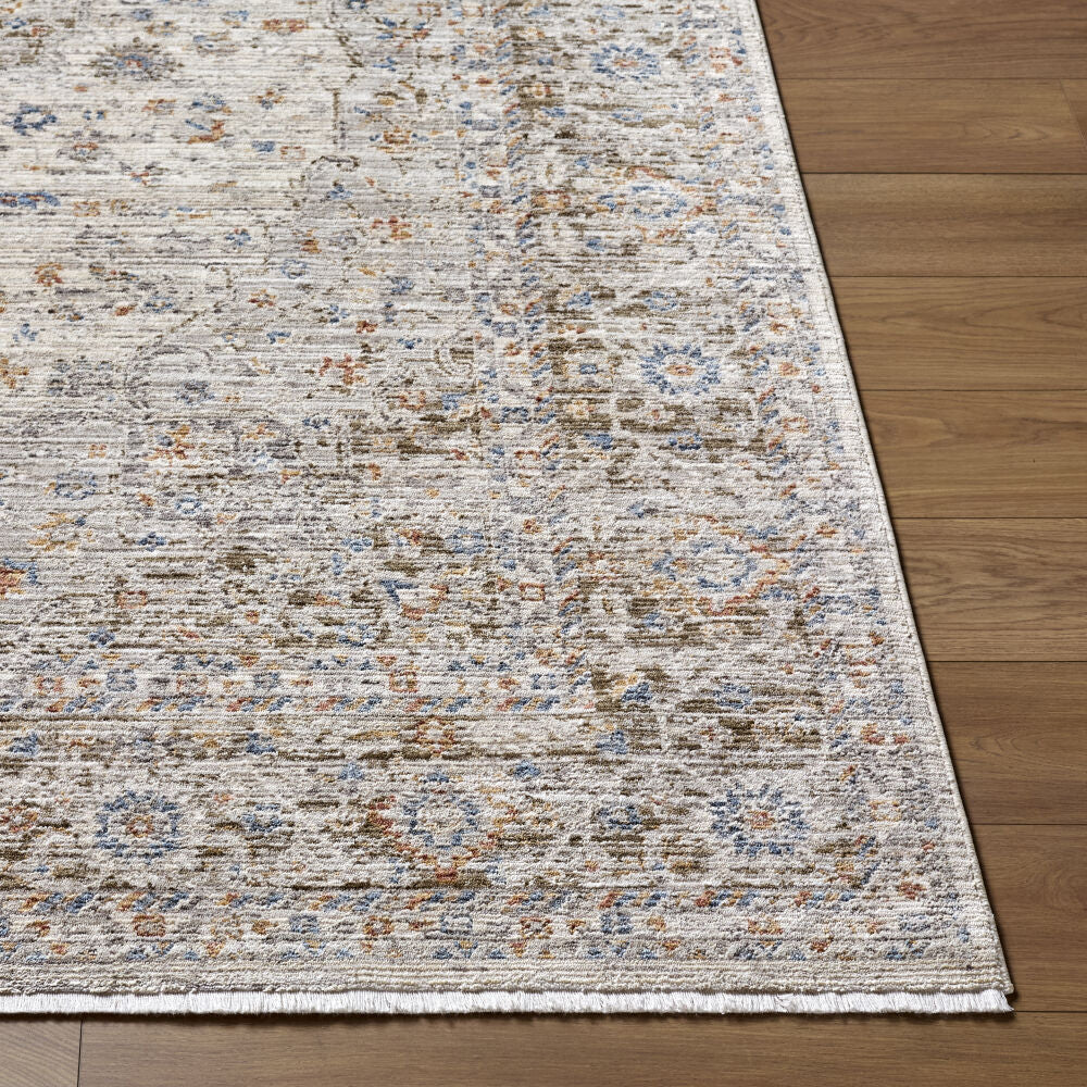 Montreux Denim/Tan Machine Woven Rug MNX-2301 - front