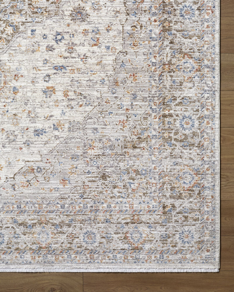 Montreux Denim/Tan Machine Woven Rug MNX-2301 - overhead