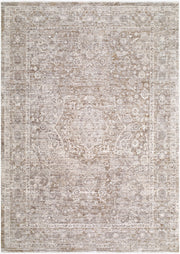 Montreux Gray/Medium Brown Machine Woven Rug MNX-2303 - 6'7" x 9'6"