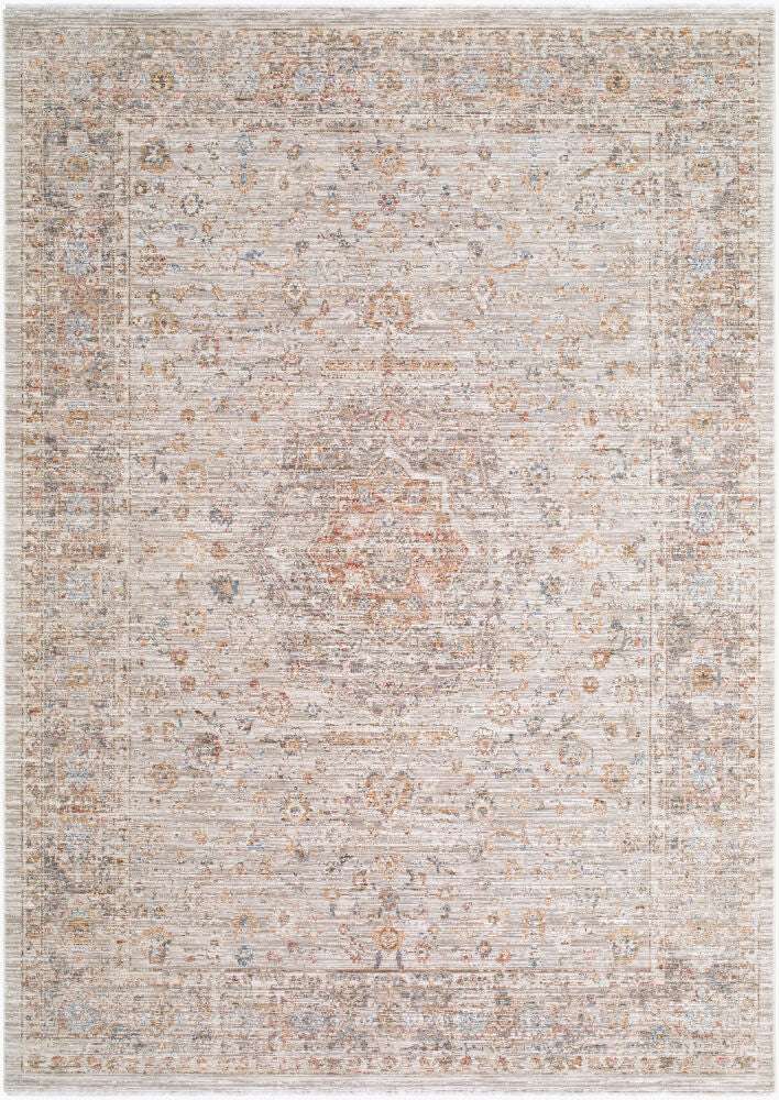 Montreux Denim/Tan Machine Woven Rug MNX-2304 - 6'7" x 9'6"