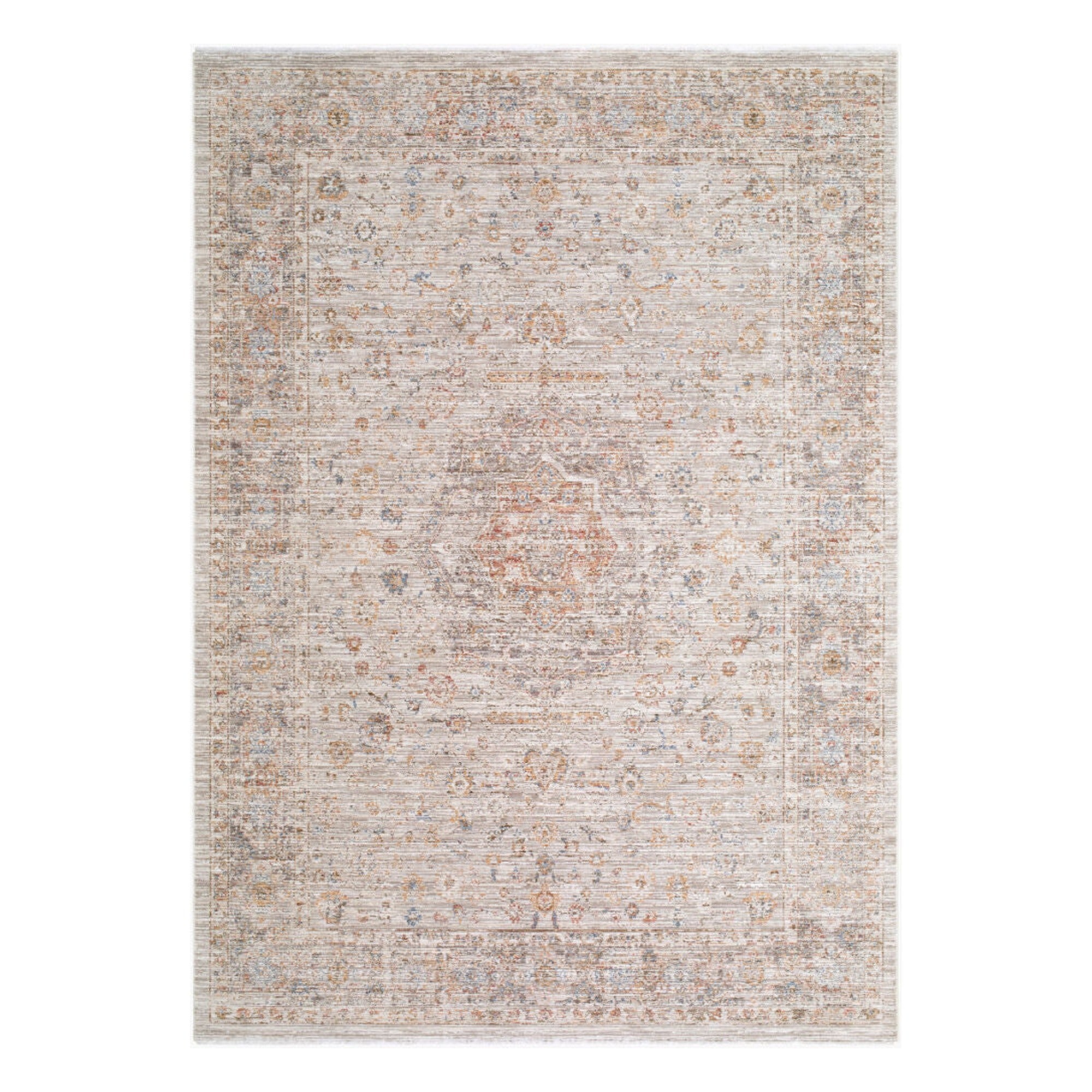Montreux Denim/Tan Machine Woven Rug MNX-2304 - 6'7" x 9'6"