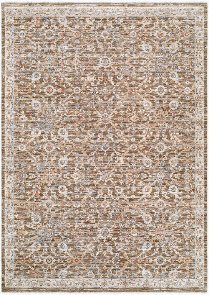 Montreux Denim/Tan Machine Woven Rug MNX-2306 - 6'7" x 9'6"