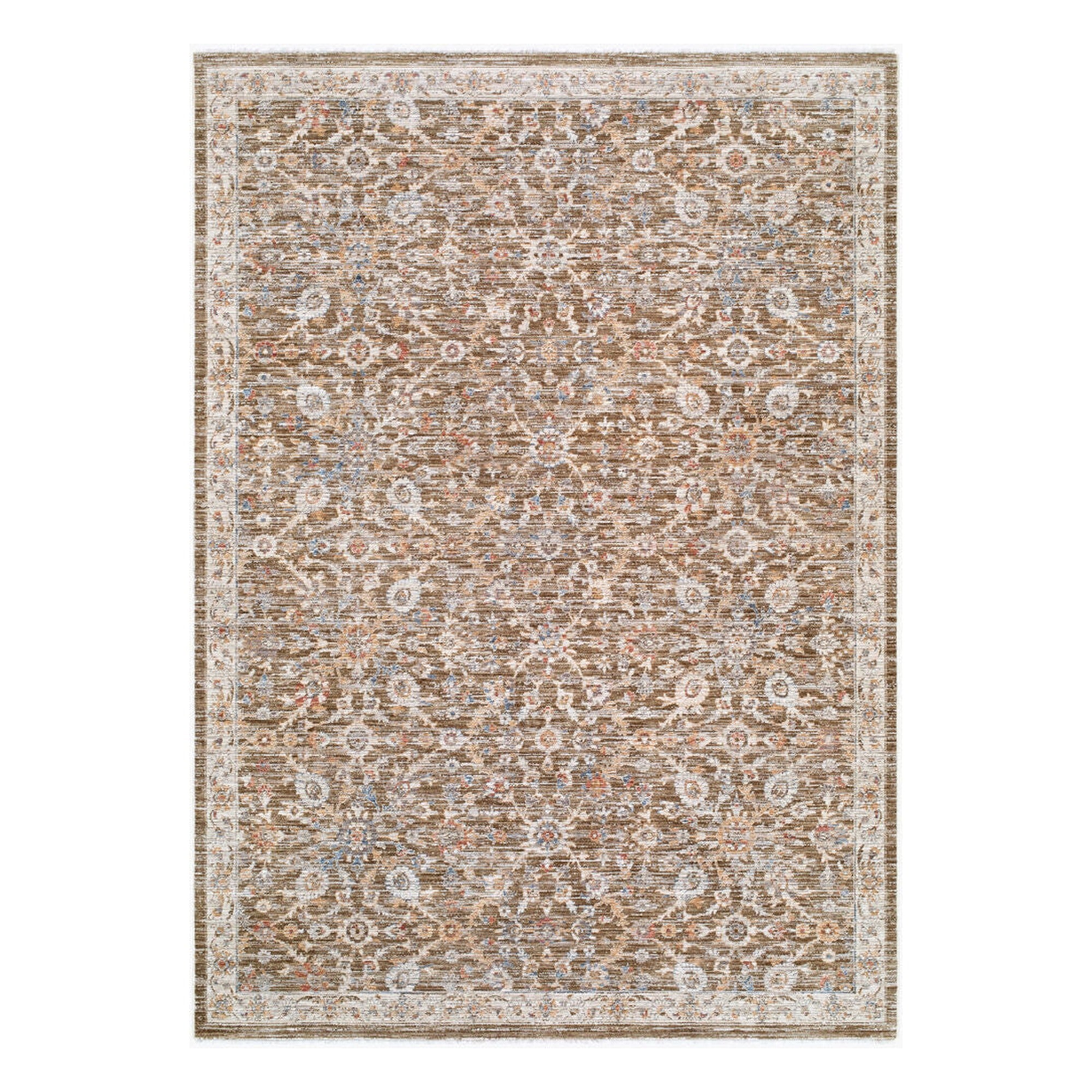 Montreux Denim/Tan Machine Woven Rug MNX-2306 - 6'7" x 9'6"