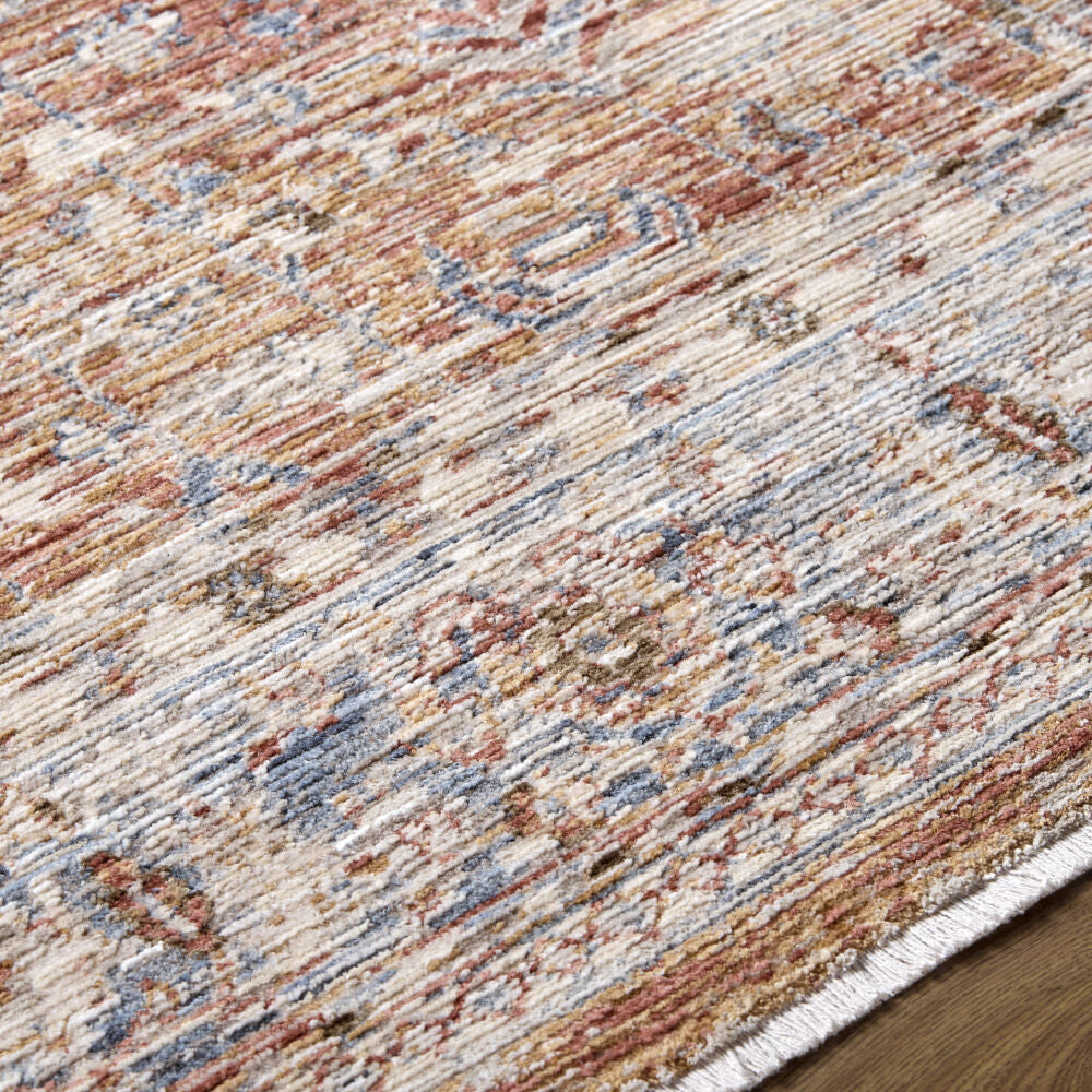 Montreux Gray/Tan Machine Woven Rug - texture