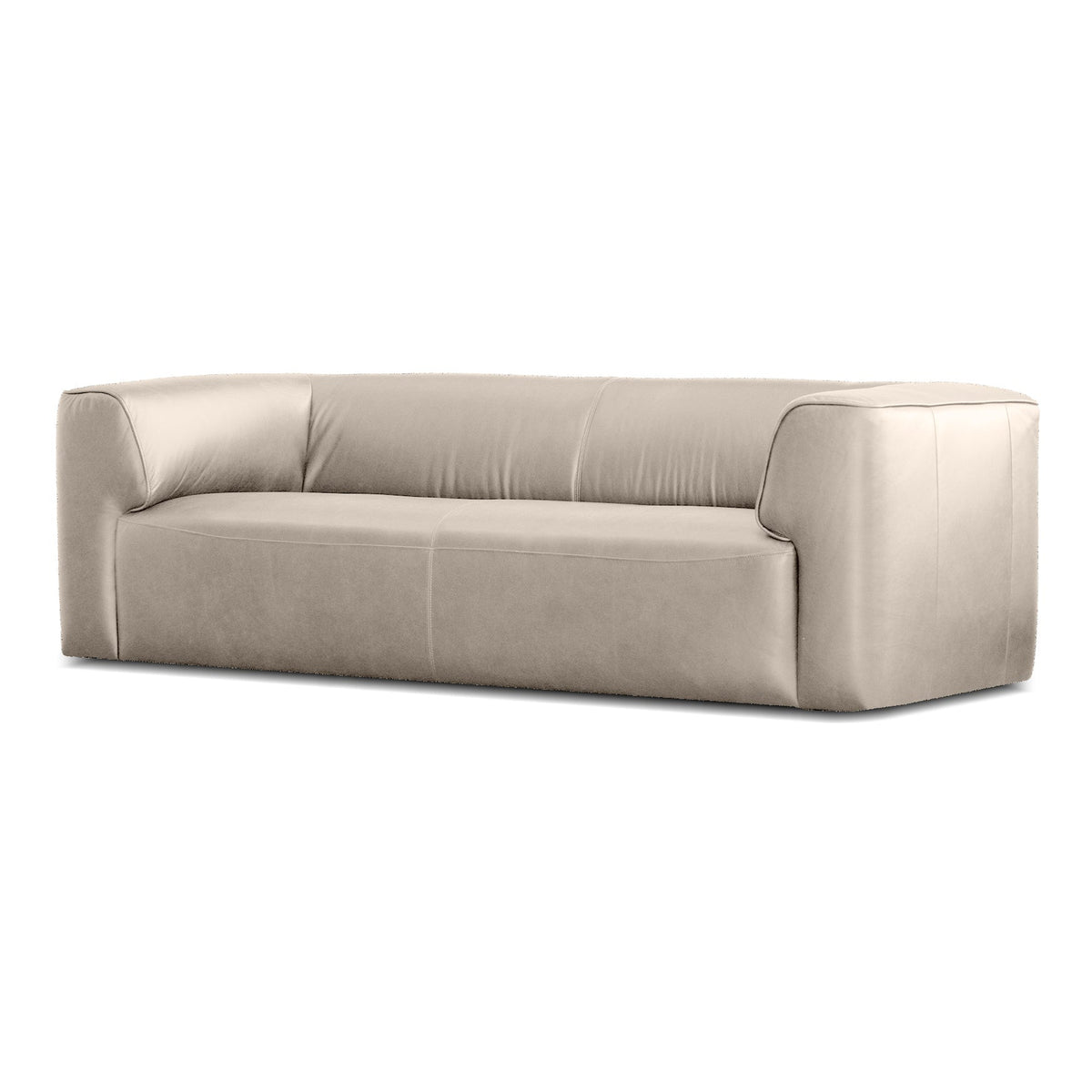 Forte Sofa 3 Seater Light Stone by Mobital - image 1