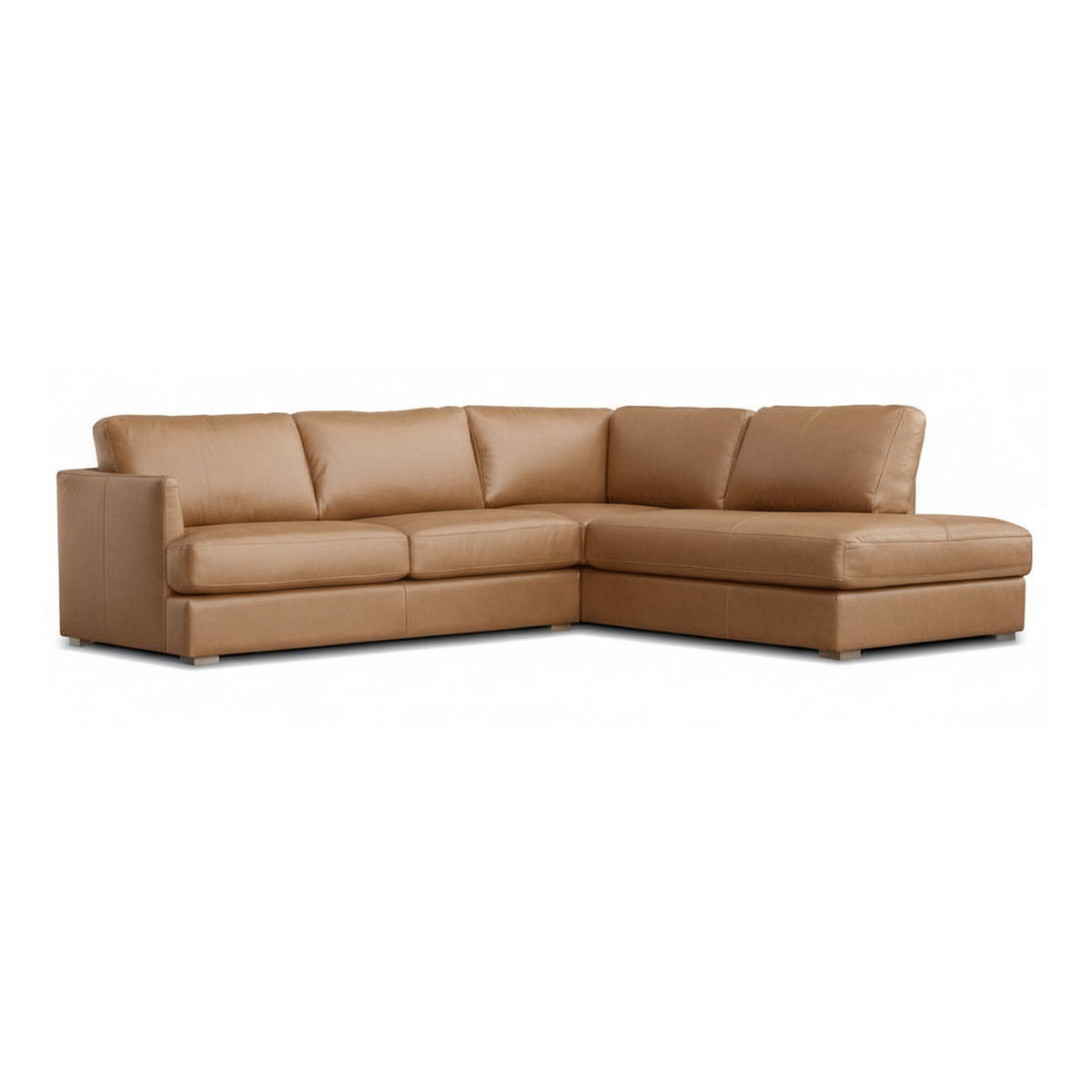 Malea Sectional 2-Piece Chaise Left Side Facing Butternut by Mobital - image 1