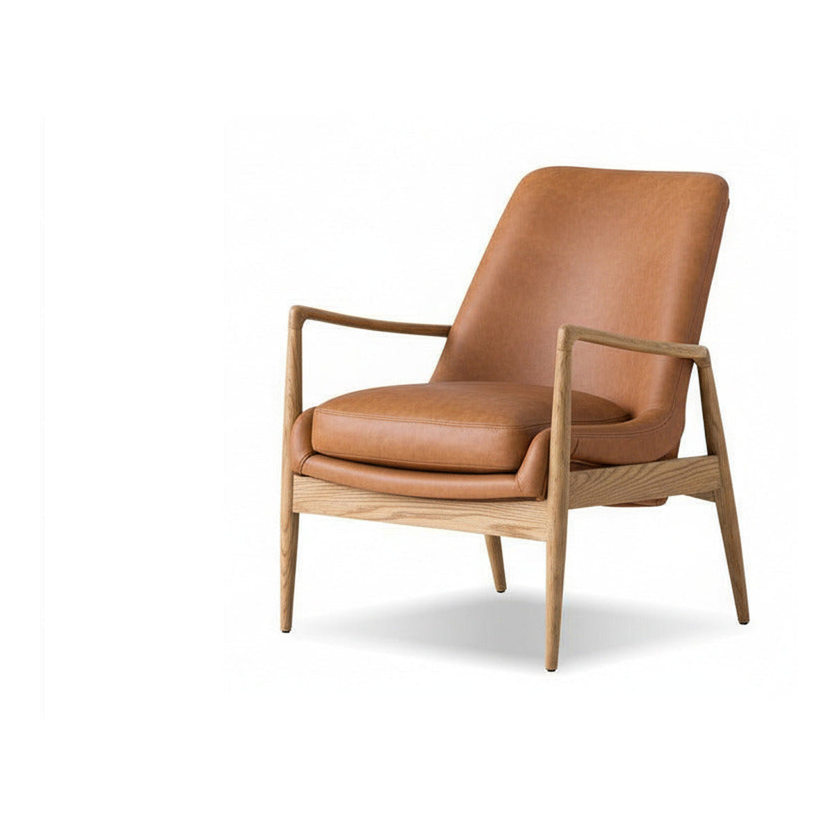 Reynolds Lounge Chair Tan by Mobital - image 1