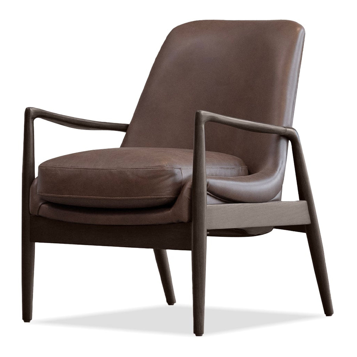 Reynolds Lounge Chair Chocolate by Mobital - image 1