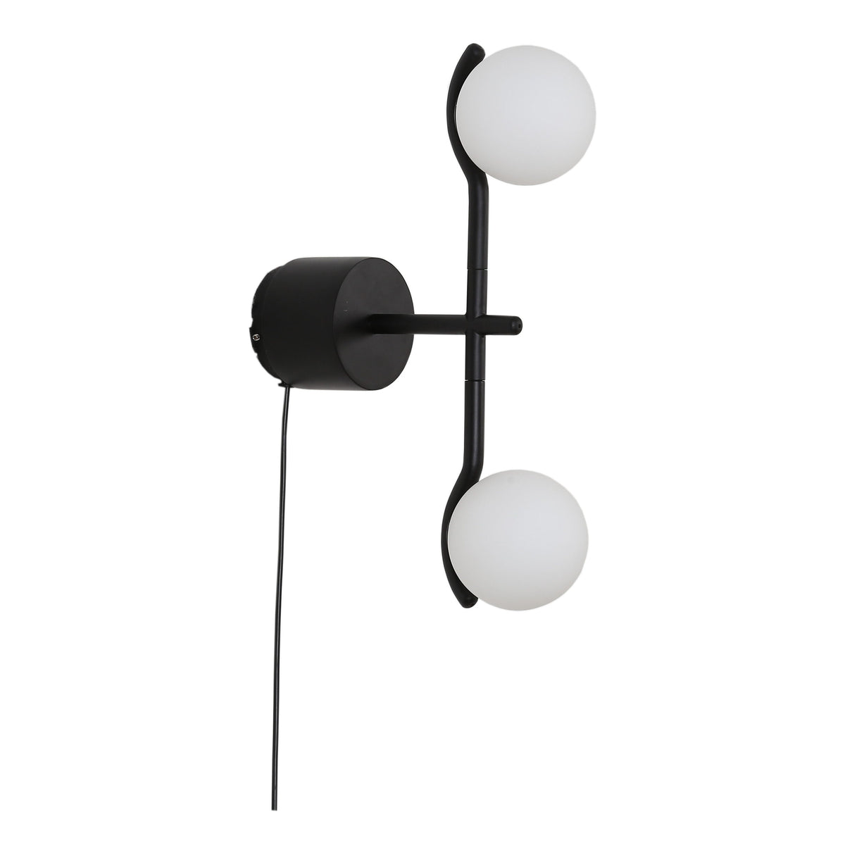 Pluto Wall Lamp in Black by Mobital - image 1