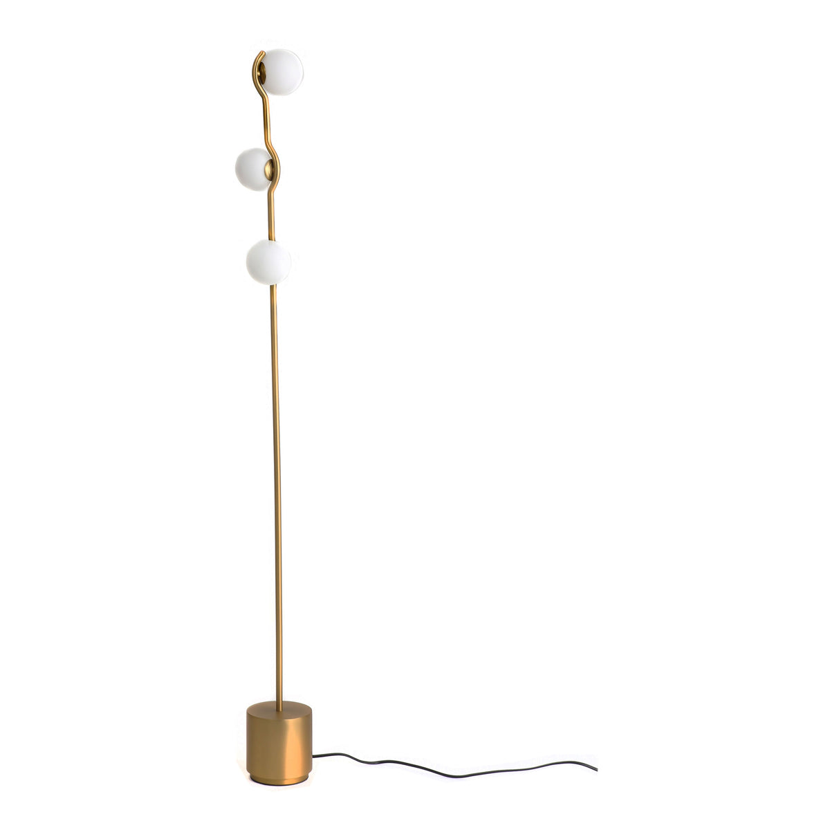 Pluto Floor Lamp in Brass by Mobital - image 1