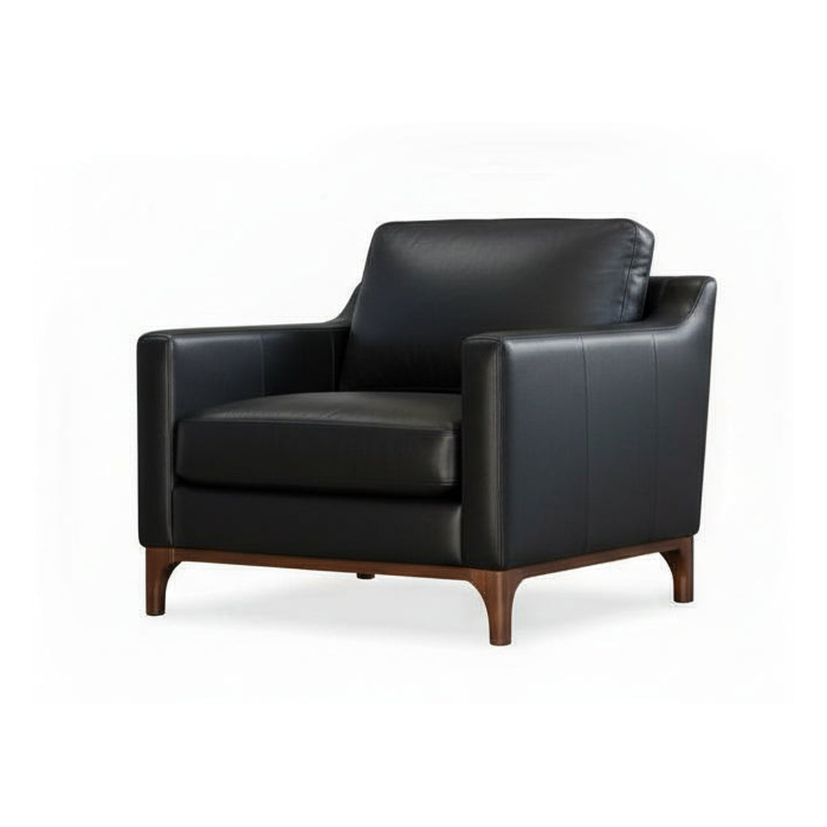 Cuff Armchair Nero Black by Mobital - image 1