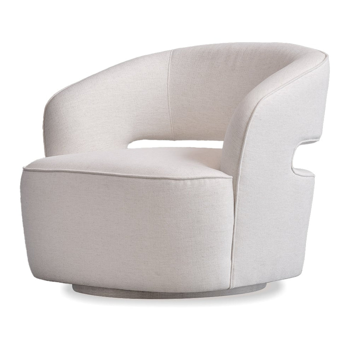 Dahlia Lounge Chair Swivel Nomad Snow by Mobital - image 1