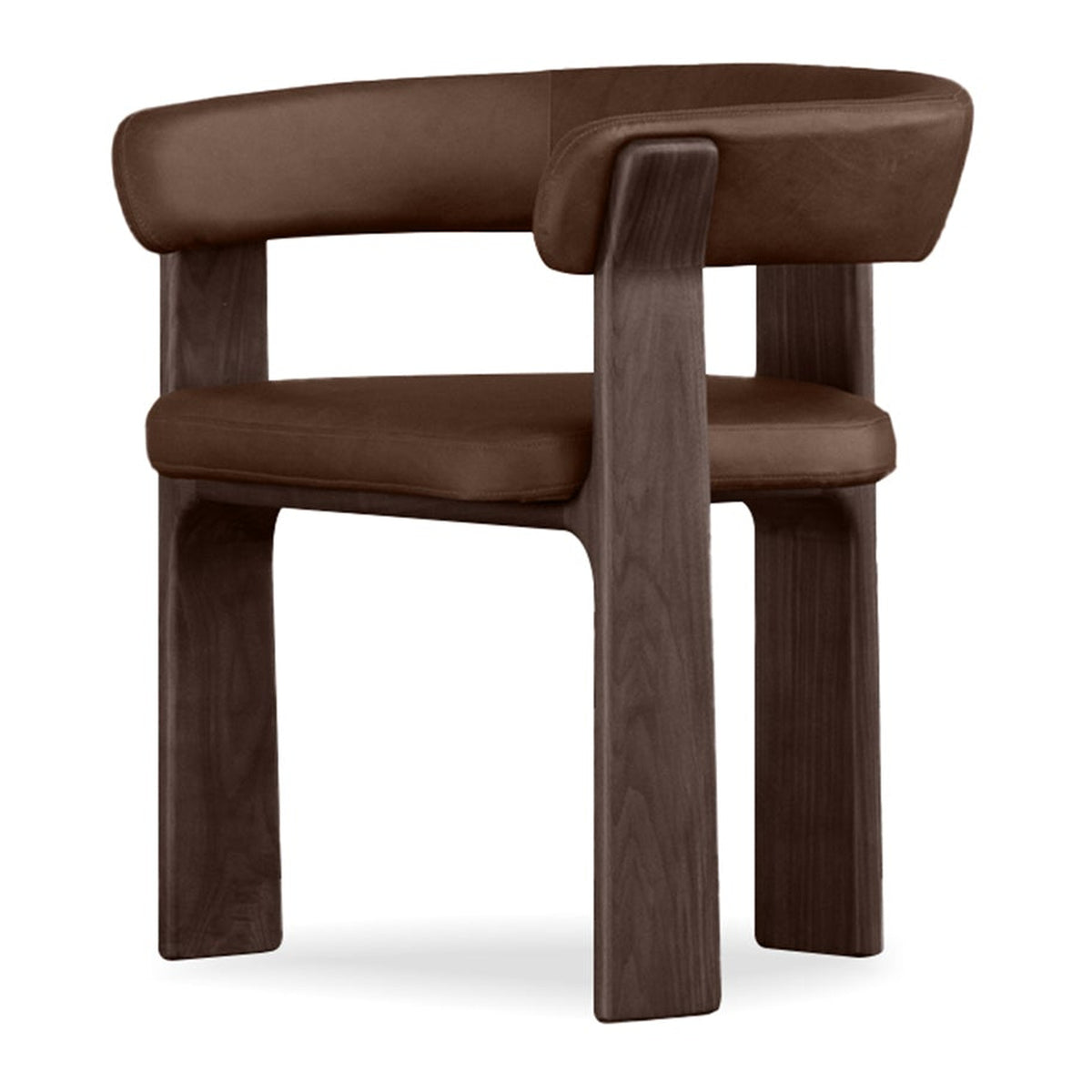 Duke Dining Armchair Vintage Mocca by Mobital - image 1