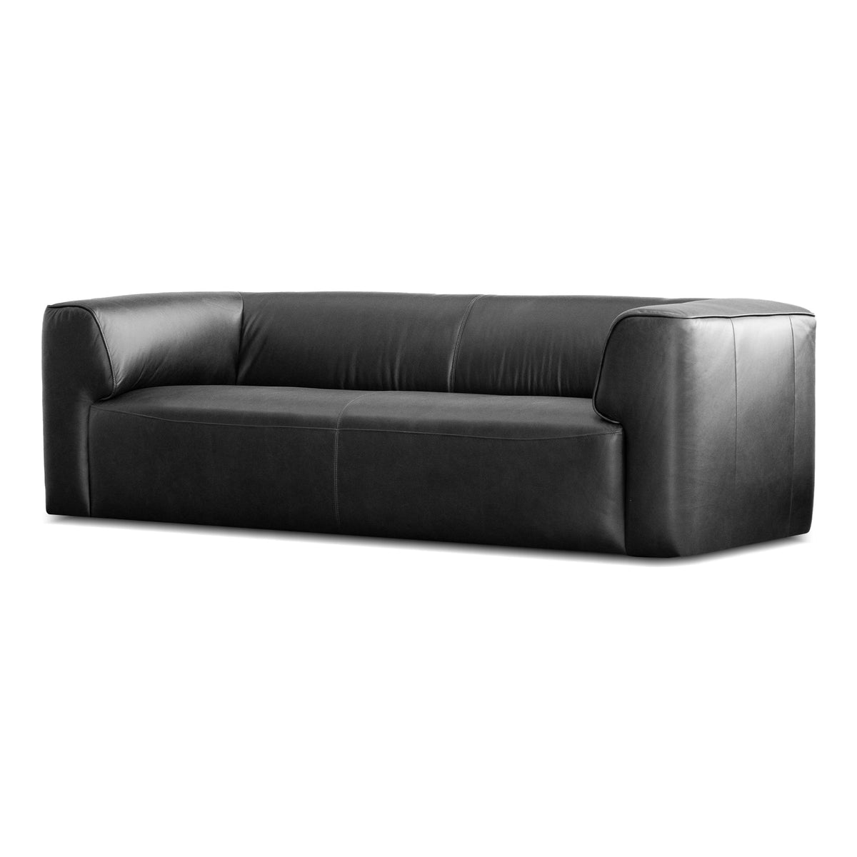 Forte Sofa 3 Seater Nero by Mobital - image 1