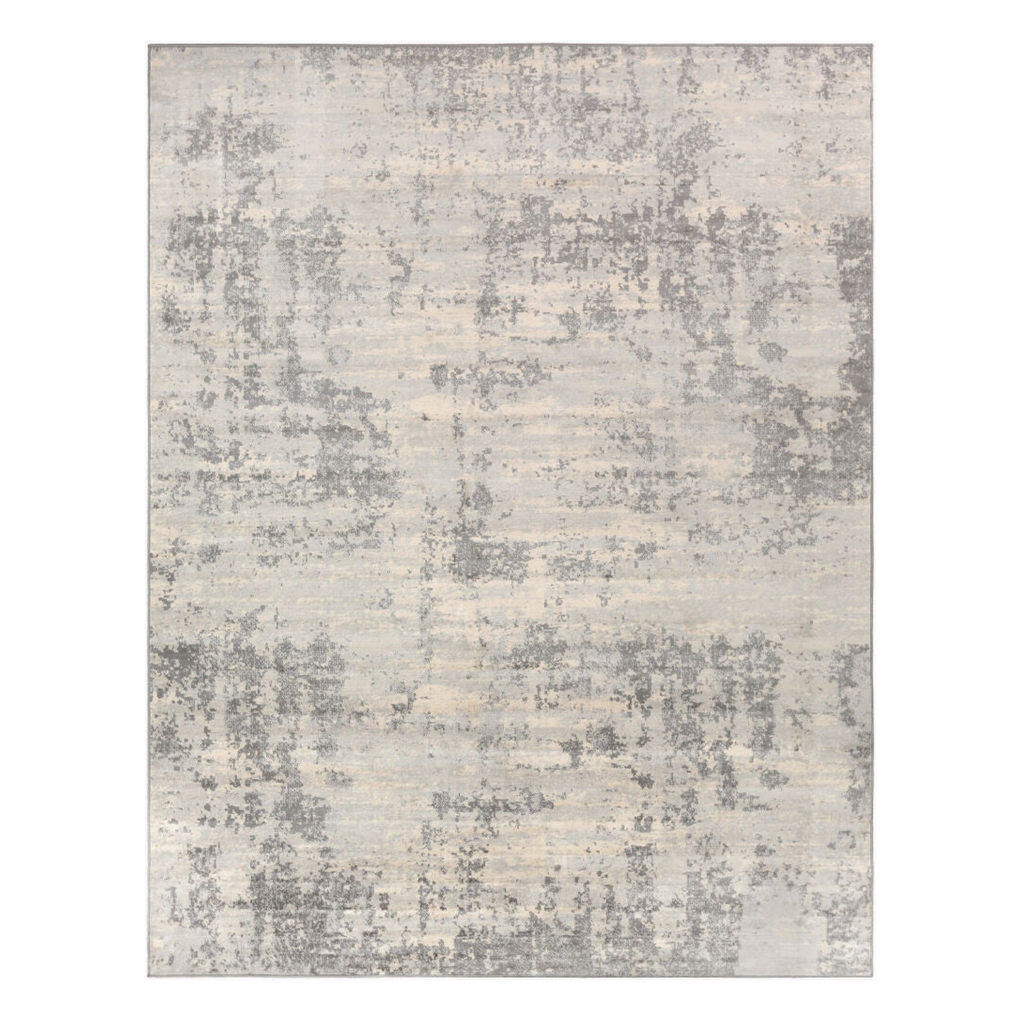 Monaco Gray/Silver Gray Machine Woven Rug MOC-2311 - 2' x 2'11"