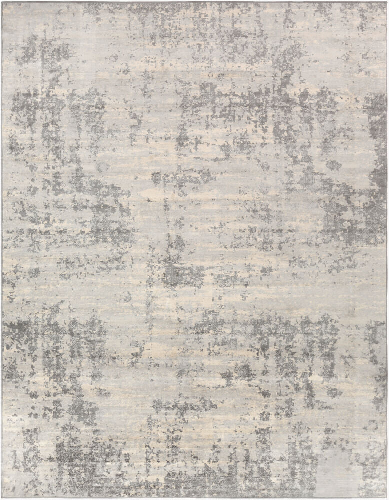 Monaco Gray/Silver Gray Machine Woven Rug MOC-2311 - 2' x 2'11"