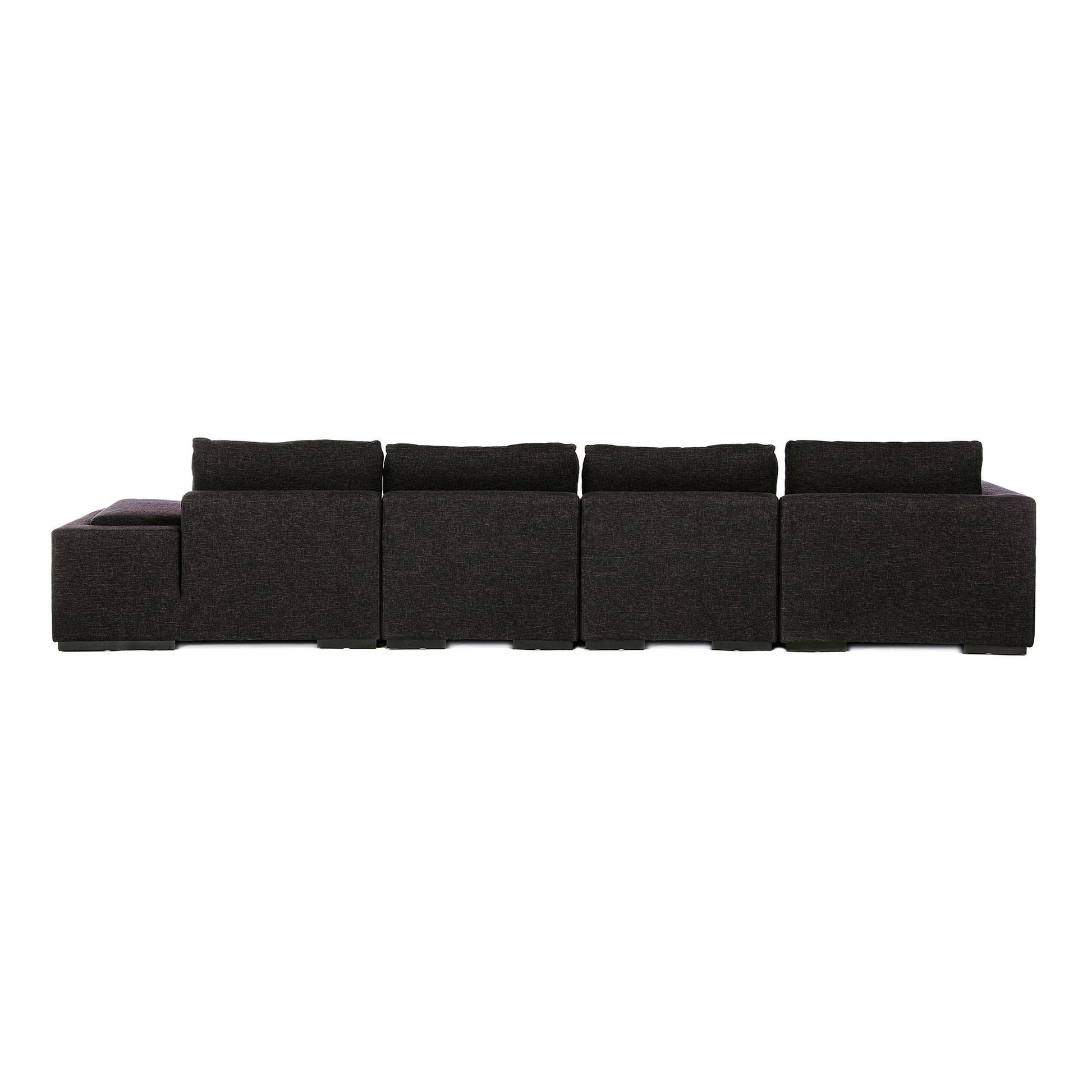 Mod Sectional Black Tweed by Mobital - image 8