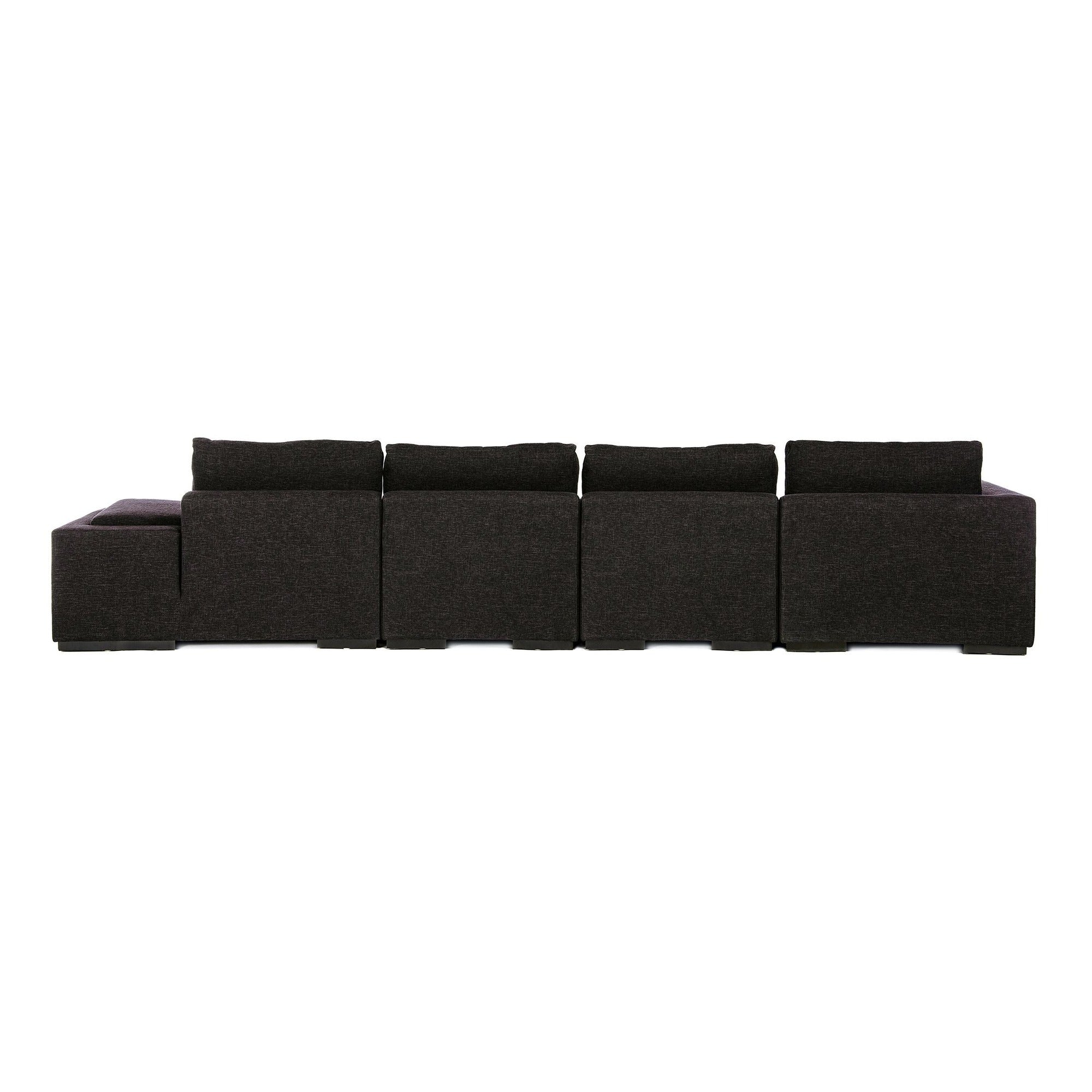 Mod Sectional Black Tweed by Mobital - image 8