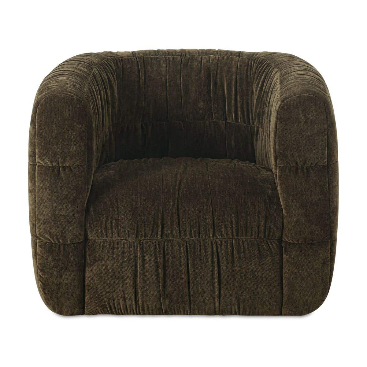 Robson Swivel Chair Dark Green by Moe's Home Collection