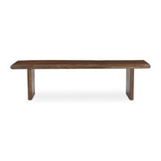 Lila Dining Bench Small Brown by Moe's Home Collection