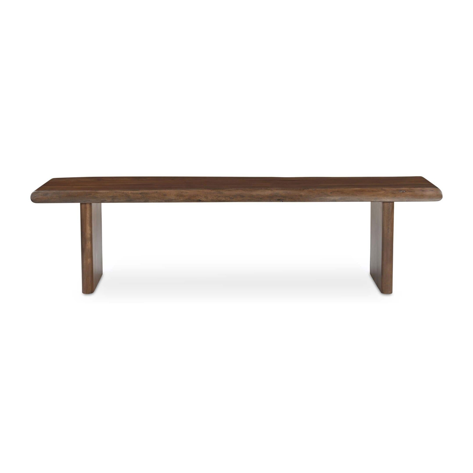 Lila Dining Bench Small Brown by Moe's Home Collection